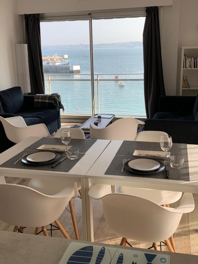 Appartement Design VIII - Port Rosmeur - Sublime Vue Mer Douarnenez Ngoại thất bức ảnh