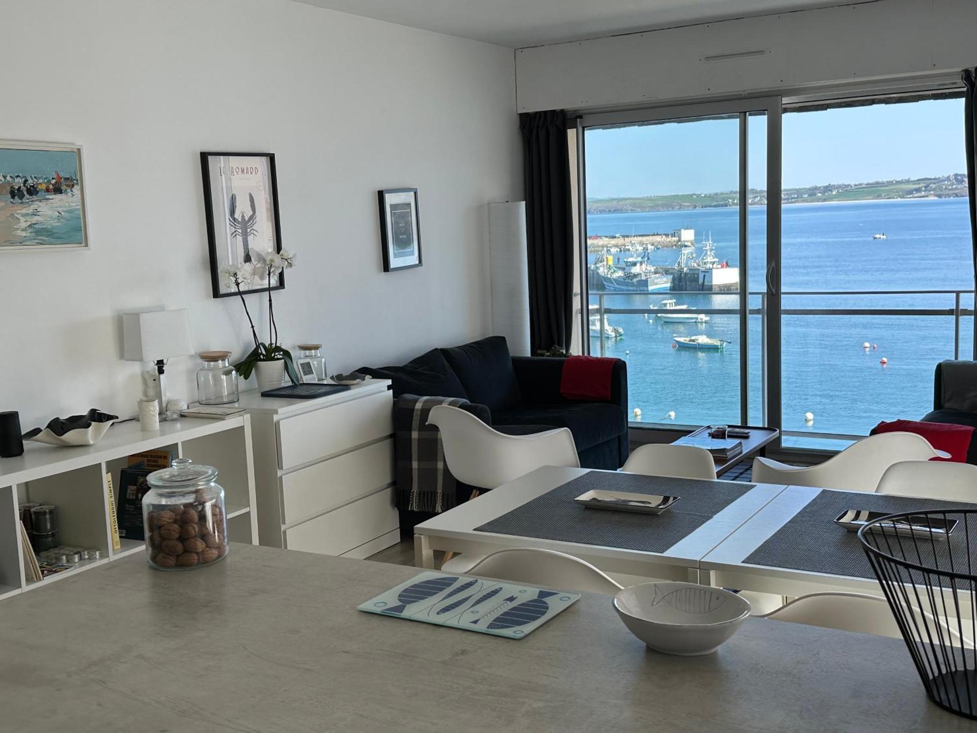 Appartement Design VIII - Port Rosmeur - Sublime Vue Mer Douarnenez Ngoại thất bức ảnh