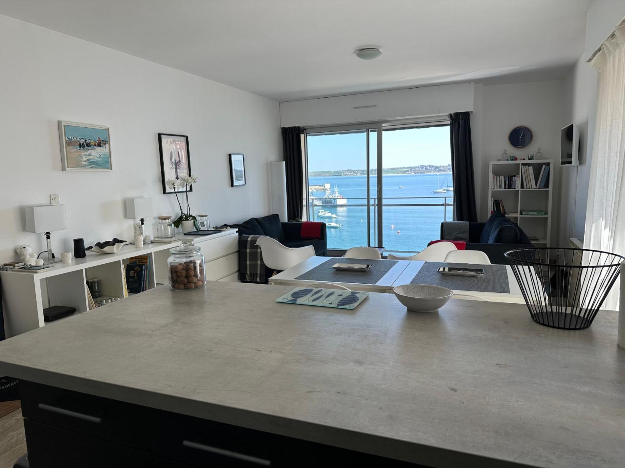 Appartement Design VIII - Port Rosmeur - Sublime Vue Mer Douarnenez Ngoại thất bức ảnh